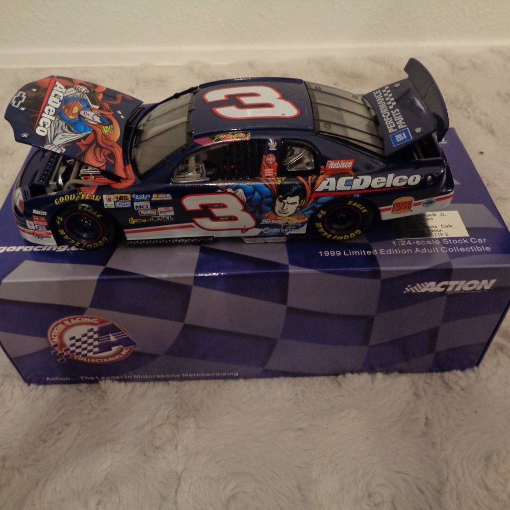 #3 Dale Earnhardt Jr AC Delco Superman 1998 Monte Carlo 1/24 Action Nasc…